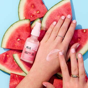 Hello, Good Stuff! Glow Serum Primer - Podkladová báza s melónovou vodou
